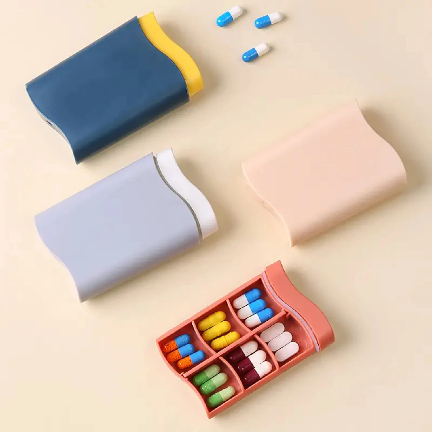 Medicine Box with Secure Sealed Compartment for Safe Storage and Organization of Pills
Medicine Box with Secure Sealed Compartment for Safe Storage and Organization of Pills