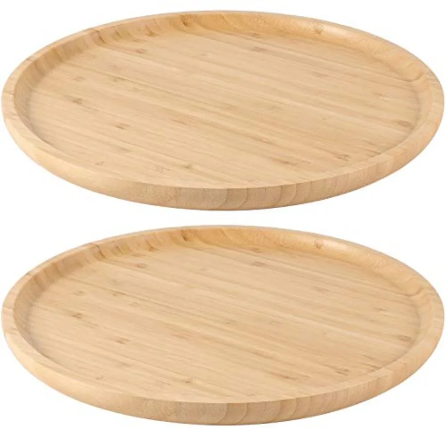 2 Pack 12 Inches Natural Bamboo Plant Saucer Round Bamboo Plant Tray for Indoor and Outdoor Plants
2 Pack 12 Inches Natural Bamboo Plant Saucer Round Bamboo Plant Tray for Indoor and Outdoor Plants