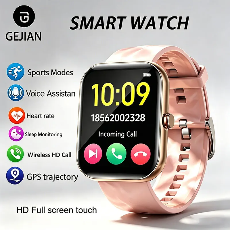2026 for Android IOS Smart Watch 1.91" IP68 Waterproof BT Call Women Smartwatch with Heart Rate Health Monitoring GPS Trajectory
2026 for Android IOS Smart Watch 1.91" IP68 Waterproof BT Call Women Smartwatch with Heart Rate Health Monitoring GPS Trajectory