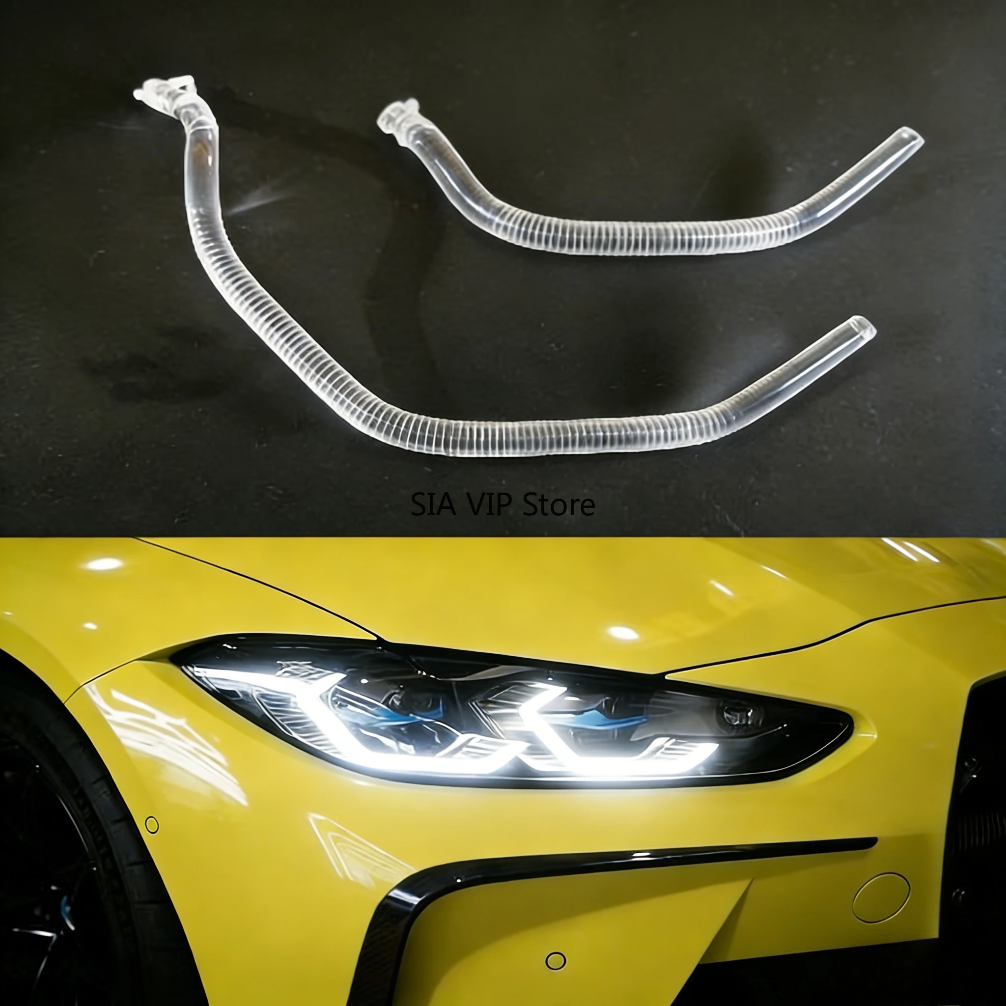 For 2021-2023 BMW M3 M4 G80 G82 G83 NEW Daytime Running Light Guide PVC light tubes Angel Eyes DRL Light guide
For 2021-2023 BMW M3 M4 G80 G82 G83 NEW Daytime Running Light Guide PVC light tubes Angel Eyes DRL Light guide