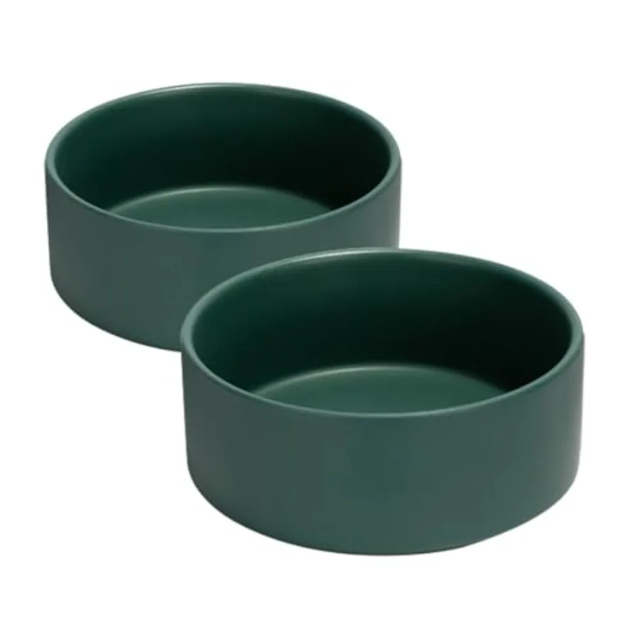 42OZ Ceramic Dog and Cat Bowl, Modern Cute Weighted Food Water Bowl for Replacement 2 Pack
42OZ Ceramic Dog and Cat Bowl, Modern Cute Weighted Food Water Bowl for Replacement 2 Pack