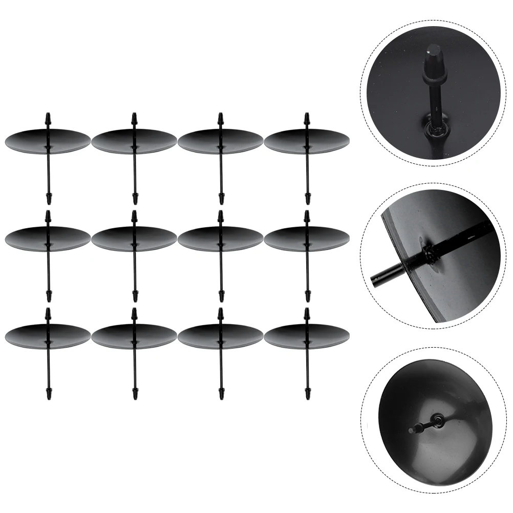 12 Pcs Holders Iron Black Advent Wreath Tea Lights Accessory Votive Fixators Household Stand Accessories
12 Pcs Holders Iron Black Advent Wreath Tea Lights Accessory Votive Fixators Household Stand Accessories