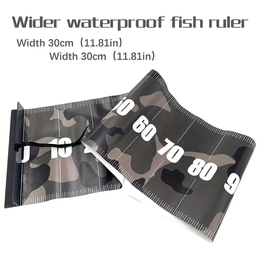 Durable PVC foldable waterproof measuring tape, width 10cm/20cm/30cm-3.94in/7.87in/11.81in, essential outdoor fishing accessory,
Durable PVC foldable waterproof measuring tape, width 10cm/20cm/30cm-3.94in/7.87in/11.81in, essential outdoor fishing accessory,
