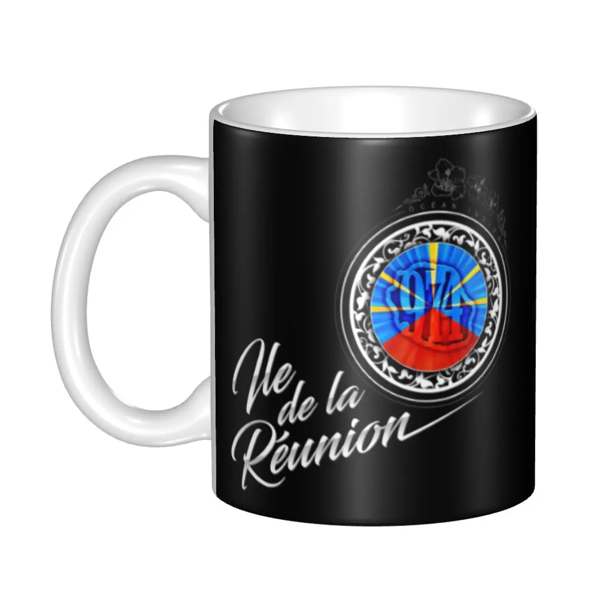 Reunion Island 974 Coffee Mugs DIY Custom Ceramic Mug Creative Gift
Reunion Island 974 Coffee Mugs DIY Custom Ceramic Mug Creative Gift