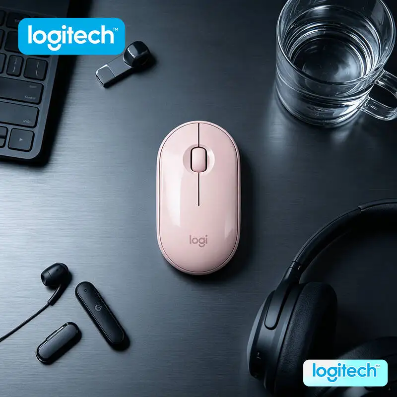 Logitech M350 Pebble Wireless Mouse - Minimalist Design, Silent Operation, 18-Month Battery, 10m Range, Windows macOS Fit
Logitech M350 Pebble Wireless Mouse - Minimalist Design, Silent Operation, 18-Month Battery, 10m Range, Windows macOS Fit