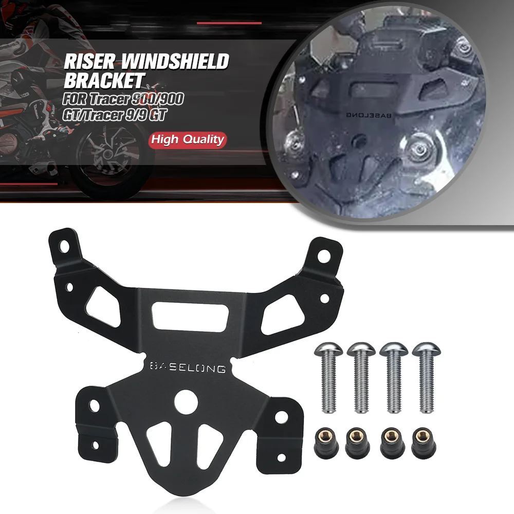 FOR Yamaha Tracer 900/900 GT/Tracer 9/9 GT 2018-2023 Motorcycle CNC Accessories 30mm Riser Windshield Bracket Tracer900 Tracer9
FOR Yamaha Tracer 900/900 GT/Tracer 9/9 GT 2018-2023 Motorcycle CNC Accessories 30mm Riser Windshield Bracket Tracer900 Tracer9