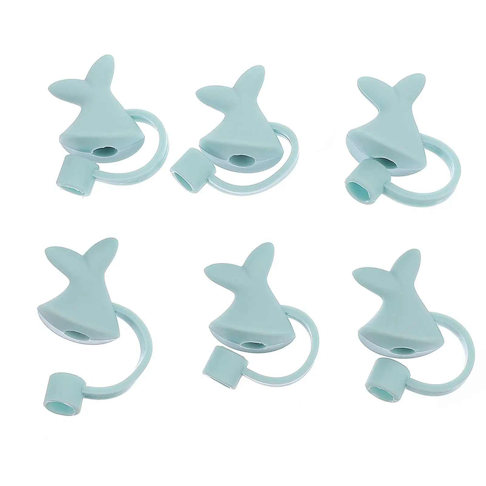 6pcs Straw Protection Accessories Silicone Tips Cover for 6 8mm Straws Dolphin Dustproof Leakproof Straw Decorative
6pcs Straw Protection Accessories Silicone Tips Cover for 6 8mm Straws Dolphin Dustproof Leakproof Straw Decorative