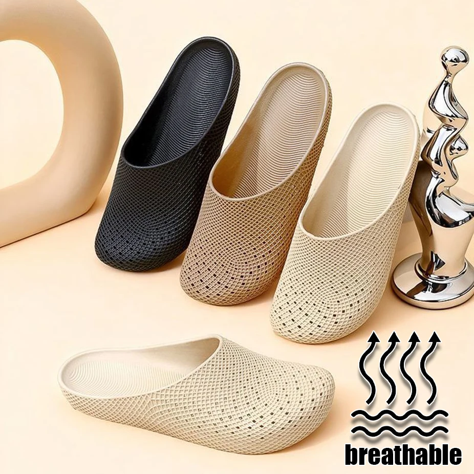 Дышащие сетчатые мужские летние кухонные туфли-сабо с открытым носком, противоскользящие, для использования на улице и в помещении
Дышащие сетчатые мужские летние кухонные туфли-сабо с открытым носком, противоскользящие, для использования на улице и в помещении