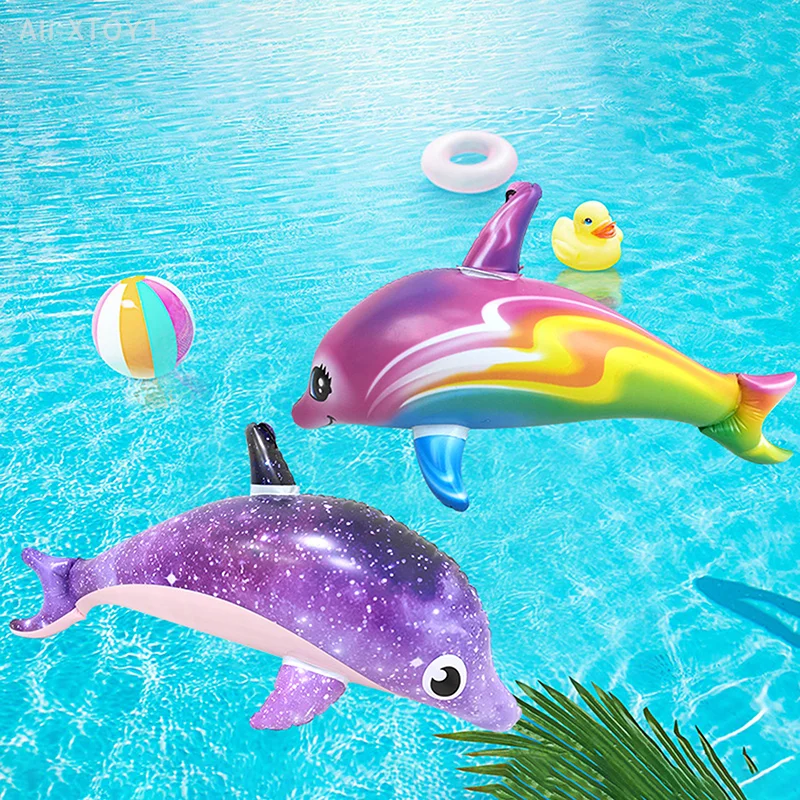 1Pcs Inflatable Dolphin Rainbow Inflatable Toy Ocean Themed Party Decoration Swimming Pool Beach Birthday Party Decoration Toy
1Pcs Inflatable Dolphin Rainbow Inflatable Toy Ocean Themed Party Decoration Swimming Pool Beach Birthday Party Decoration Toy