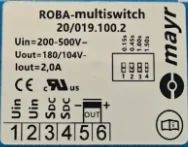 mayr 20/019.100.2 ROBA-мультисвитч 2.0A 200-500V 8185591 (1 шт.)
mayr 20/019.100.2 ROBA-мультисвитч 2.0A 200-500V 8185591 (1 шт.)