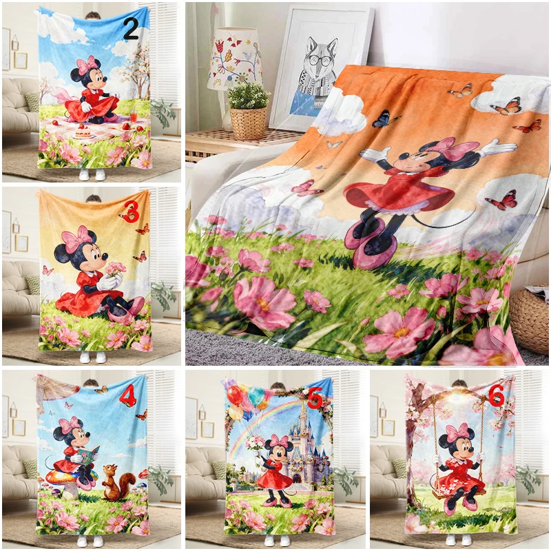 Disney Minnie Mouse Flower Garden Blanket Flannel Throw Warm Sofa Bed Cover for Kids Adults Gift
Disney Minnie Mouse Flower Garden Blanket Flannel Throw Warm Sofa Bed Cover for Kids Adults Gift