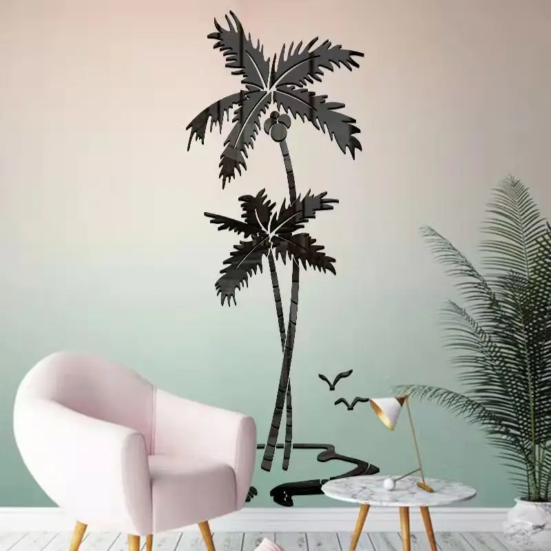 Coconut Tree 3D Acrylic Wall Stickers Restaurant TV Background Wall Interior Decoration DIY Creative Cartoon Wall Decals
Coconut Tree 3D Acrylic Wall Stickers Restaurant TV Background Wall Interior Decoration DIY Creative Cartoon Wall Decals