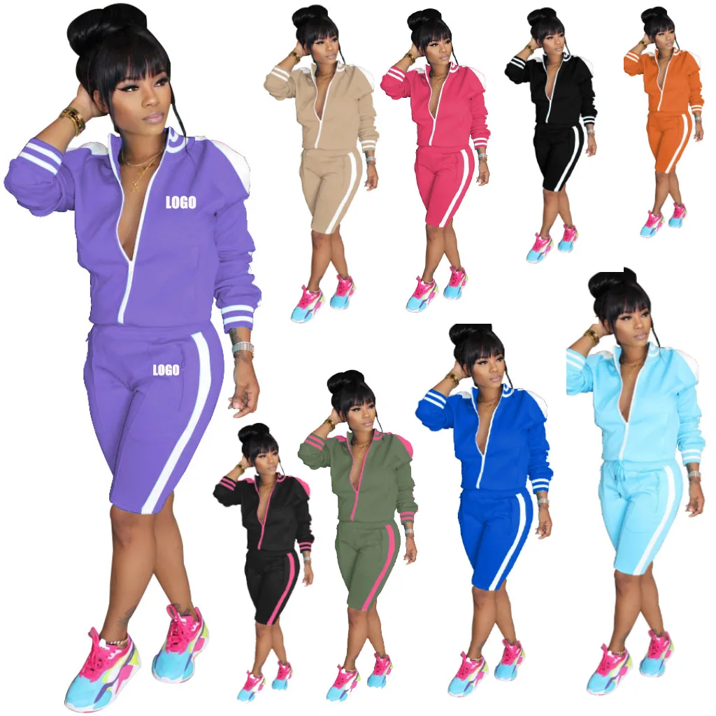 Customized LOGO women's clothing summer off-the-shoulder sports two-piece fashion hot-selling suit
Customized LOGO women's clothing summer off-the-shoulder sports two-piece fashion hot-selling suit