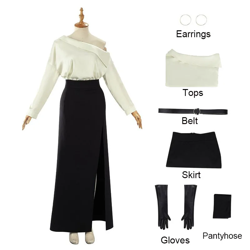 Horror Game Requiem Grace Cosplay Costume Anime And Game Expo Ashcroft Formal Wear Halloween Party Grace's Stage Costumes
Horror Game Requiem Grace Cosplay Costume Anime And Game Expo Ashcroft Formal Wear Halloween Party Grace's Stage Costumes