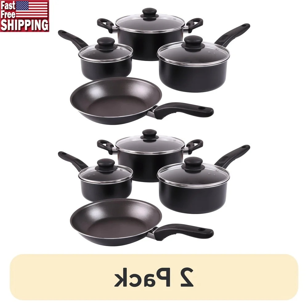 7 Piece Non Stick Cookware Set Aluminium Pots Pans Dishwasher Safe Lightweight Perfect Beginners Chefs Kitchen Essentials
7 Piece Non Stick Cookware Set Aluminium Pots Pans Dishwasher Safe Lightweight Perfect Beginners Chefs Kitchen Essentials
