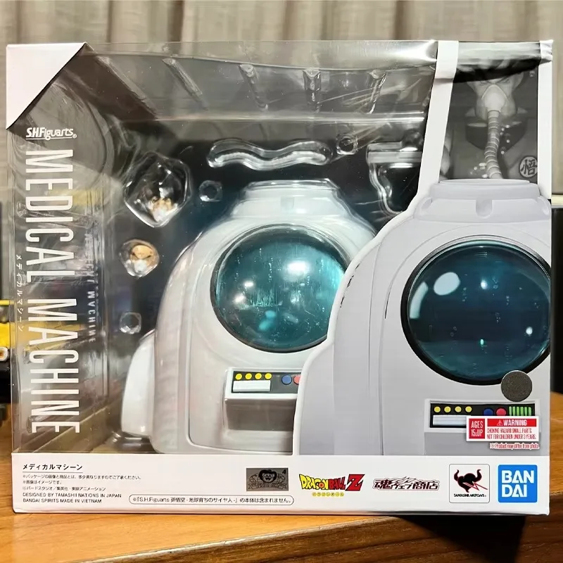 Bandai Tamashii Limited SHF Dragon Ball Z Namek Healing Chamber / Medical Chamber with Earth Goku Collectible
Bandai Tamashii Limited SHF Dragon Ball Z Namek Healing Chamber / Medical Chamber with Earth Goku Collectible