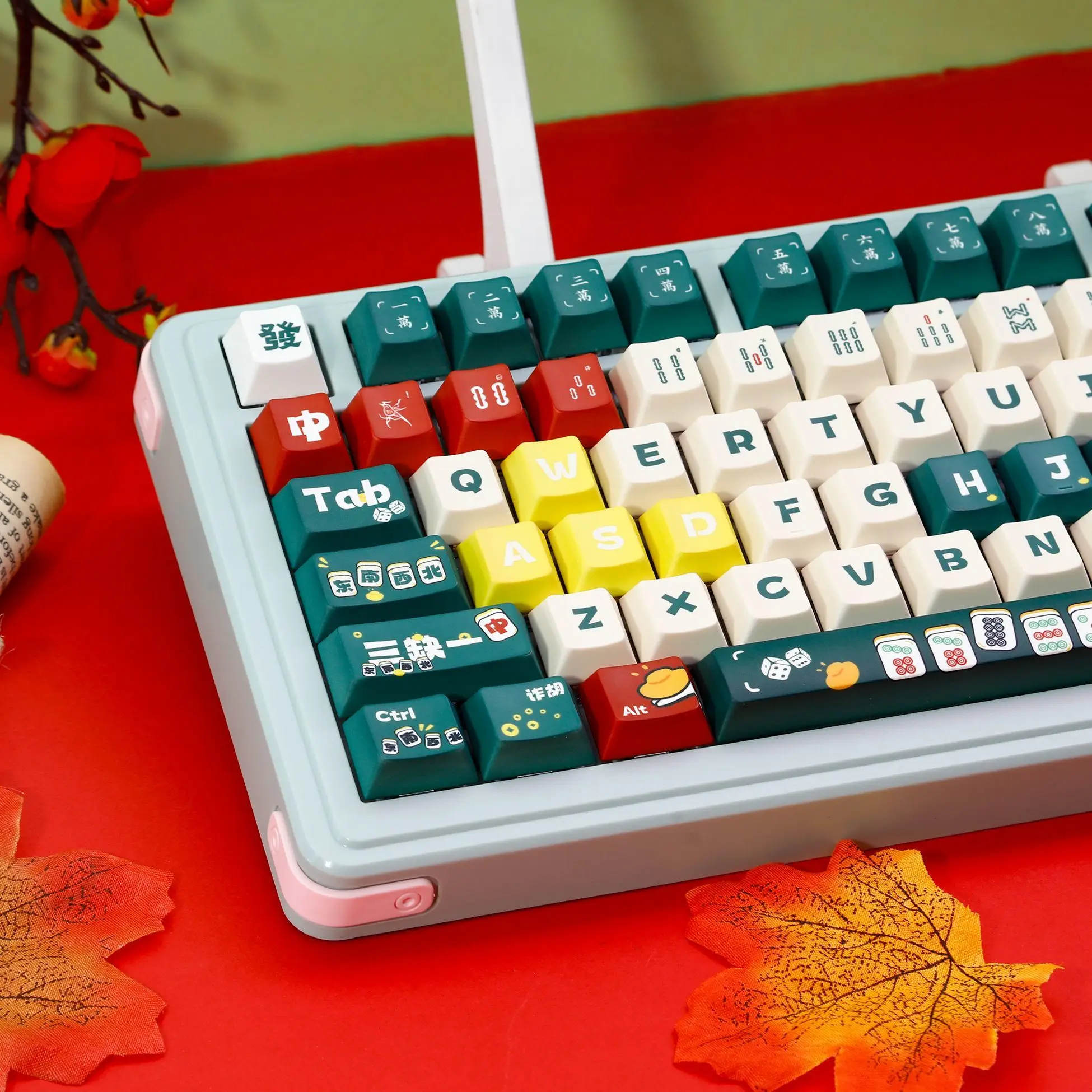 Get rich now keycaps Original New Year's get rich theme PBT round MOA Original keyboard keycaps
Get rich now keycaps Original New Year's get rich theme PBT round MOA Original keyboard keycaps
