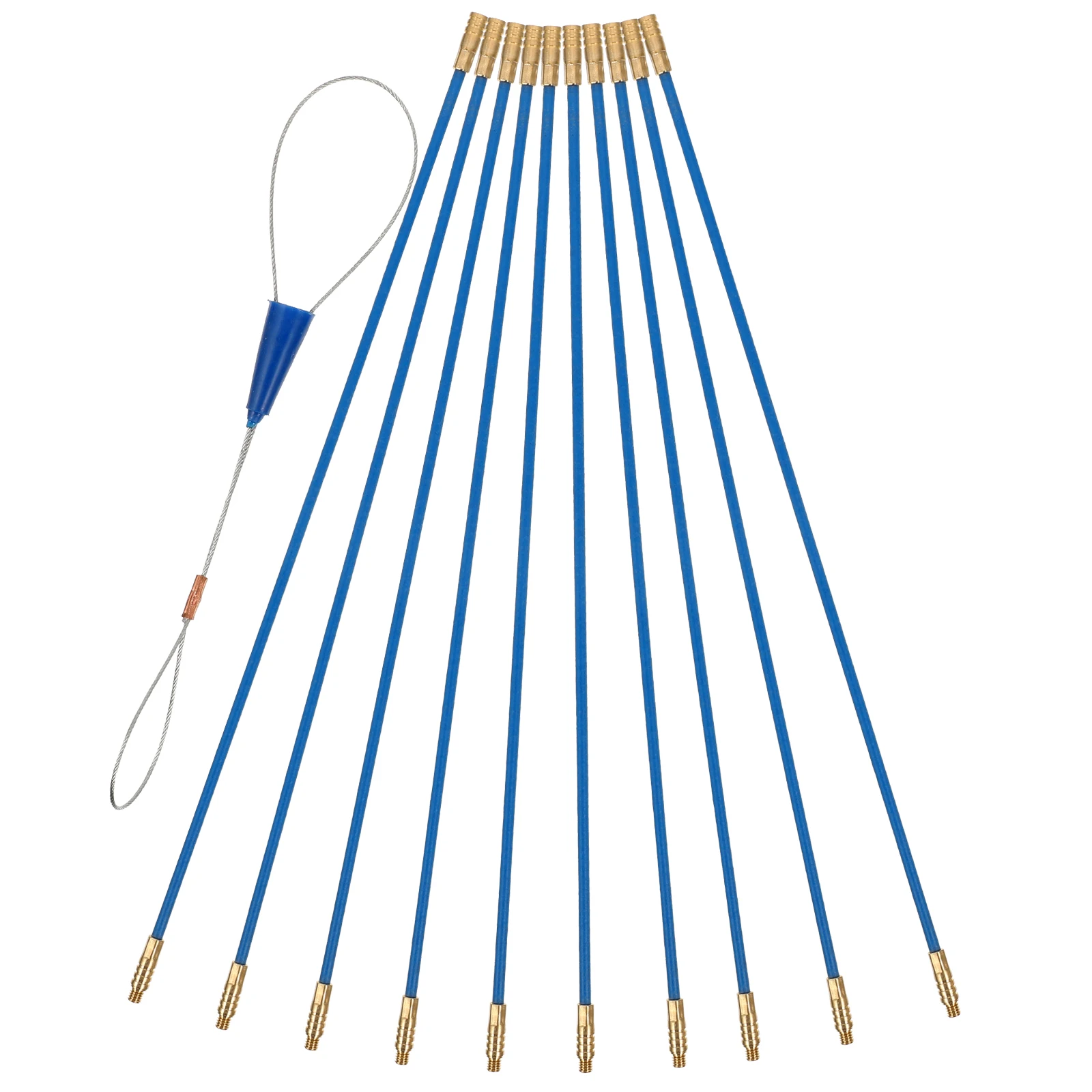 Cable Routing Pole Set Wire Fishing Tools Flexible Durable Fiberglass Material Electrician Tools Spaces Subfloors
Cable Routing Pole Set Wire Fishing Tools Flexible Durable Fiberglass Material Electrician Tools Spaces Subfloors