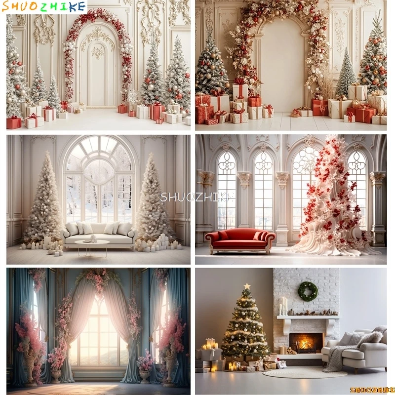Christmas Decorated Front Door Porch New Year Photography Backdrop Props Window Winter Evening Xmas Room Studio Background RS-02
Christmas Decorated Front Door Porch New Year Photography Backdrop Props Window Winter Evening Xmas Room Studio Background RS-02