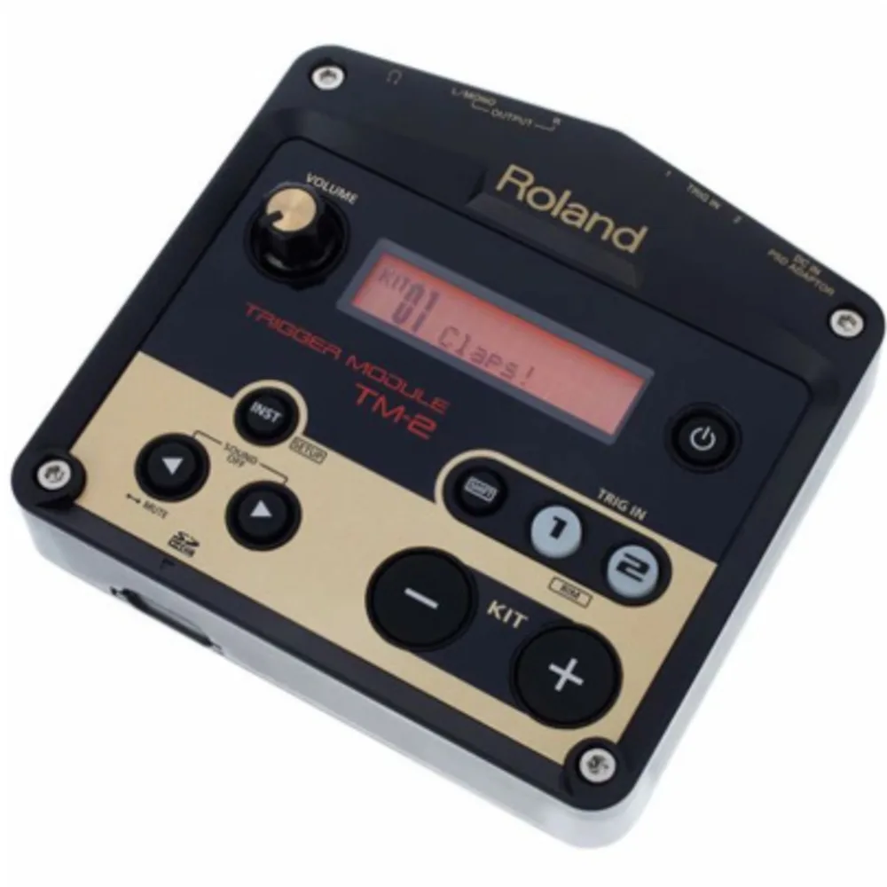 New Roland TM-2 Trigger Module For Acoustic Drummers Who Want To Expand Their Drums With Electronic Sounds
New Roland TM-2 Trigger Module For Acoustic Drummers Who Want To Expand Their Drums With Electronic Sounds