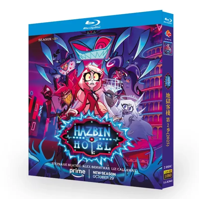 Hell Inn Season 2 Blu-ray High Definition Animation BD Disc Box with Chinese and English Subtitles
Hell Inn Season 2 Blu-ray High Definition Animation BD Disc Box with Chinese and English Subtitles