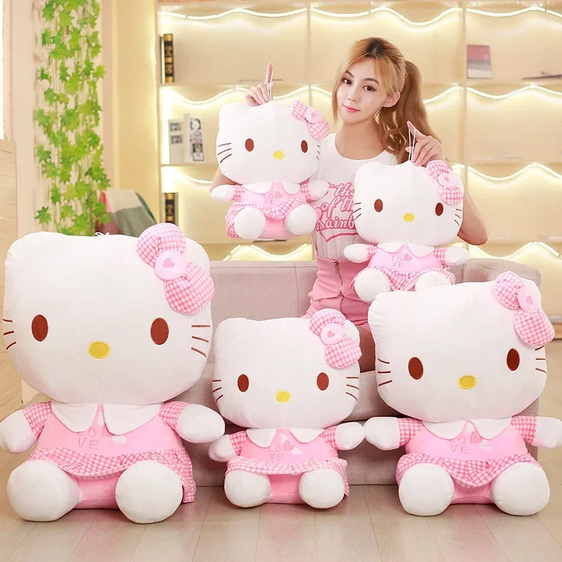 Big Size Cute Hello Kitty Plush Toy Lovely Pink Kitty Doll Soft Cuddly Stuffed Anime Plushies Pillow Birthday Gifts Girl
Big Size Cute Hello Kitty Plush Toy Lovely Pink Kitty Doll Soft Cuddly Stuffed Anime Plushies Pillow Birthday Gifts Girl