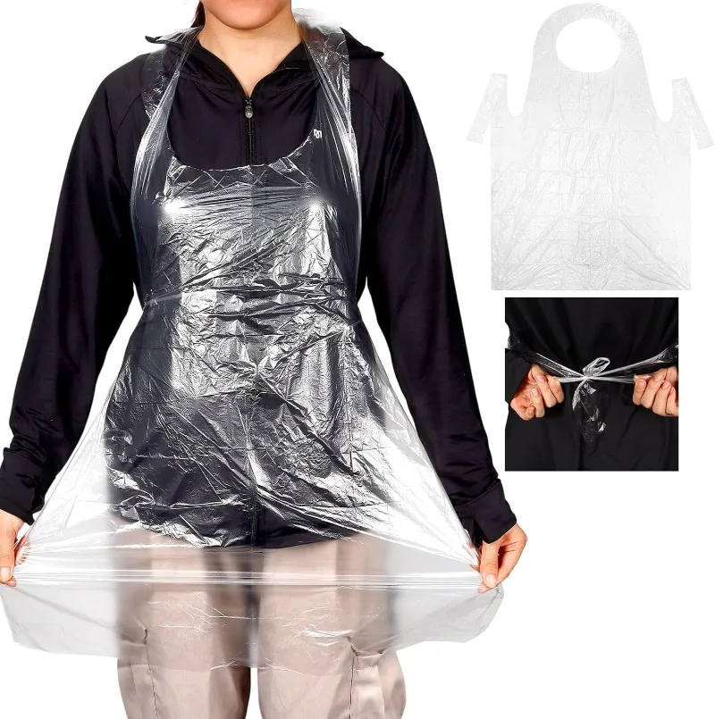 50/100PCS Disposable Plastic Apron Individually Packaged Transparent Apron Suitable Hot Pot Barbecue Restaurant Waterproof
50/100PCS Disposable Plastic Apron Individually Packaged Transparent Apron Suitable Hot Pot Barbecue Restaurant Waterproof