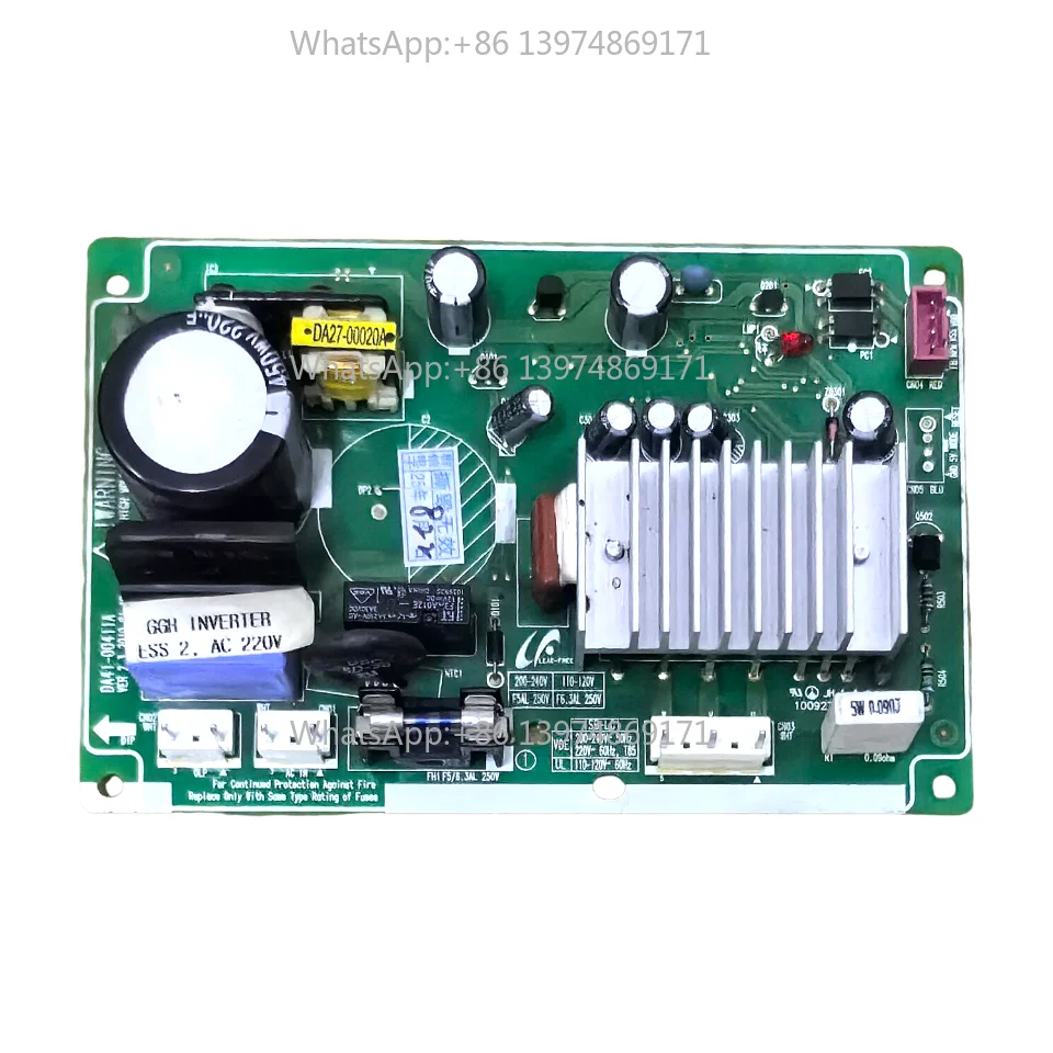 used for Refrigerator Control Board DA41-00411A Variable frequency board
used for Refrigerator Control Board DA41-00411A Variable frequency board