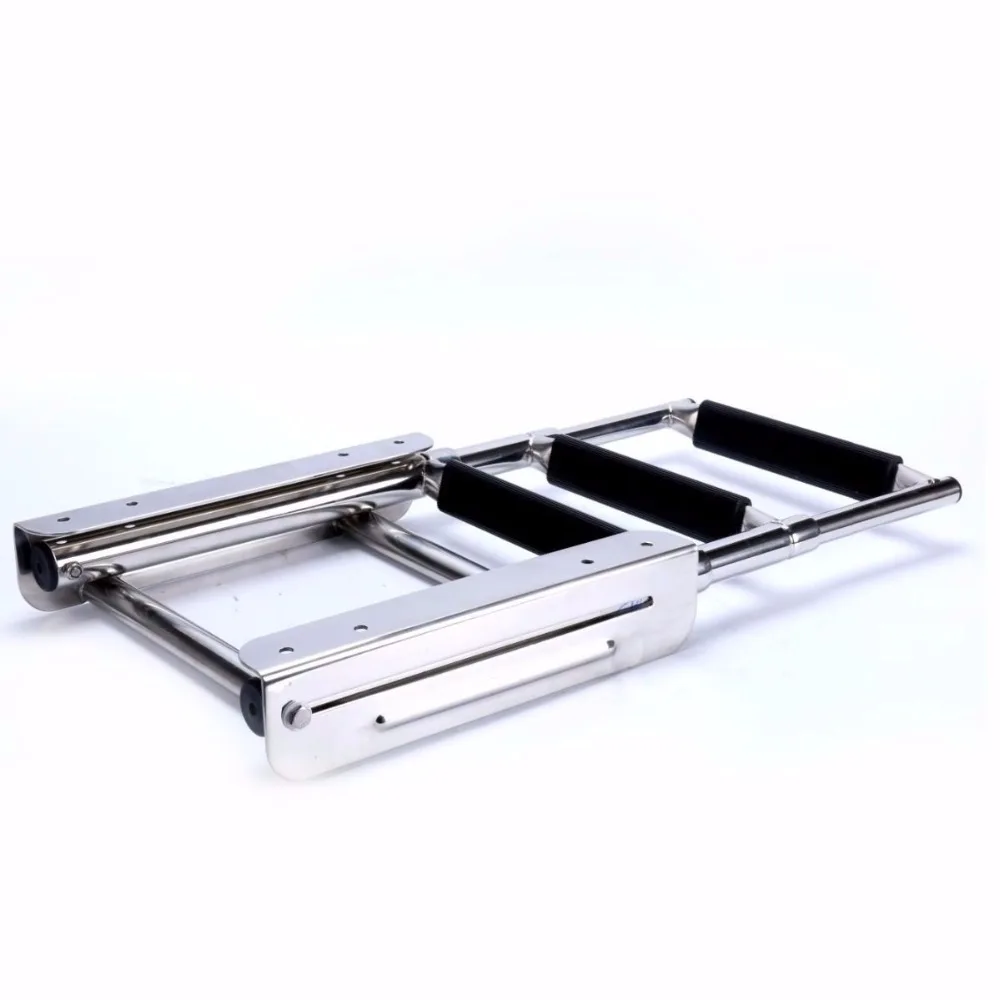3 Steps Pulley Stainless Steel Under Platform Ladder for boat accessories marine
3 Steps Pulley Stainless Steel Under Platform Ladder for boat accessories marine