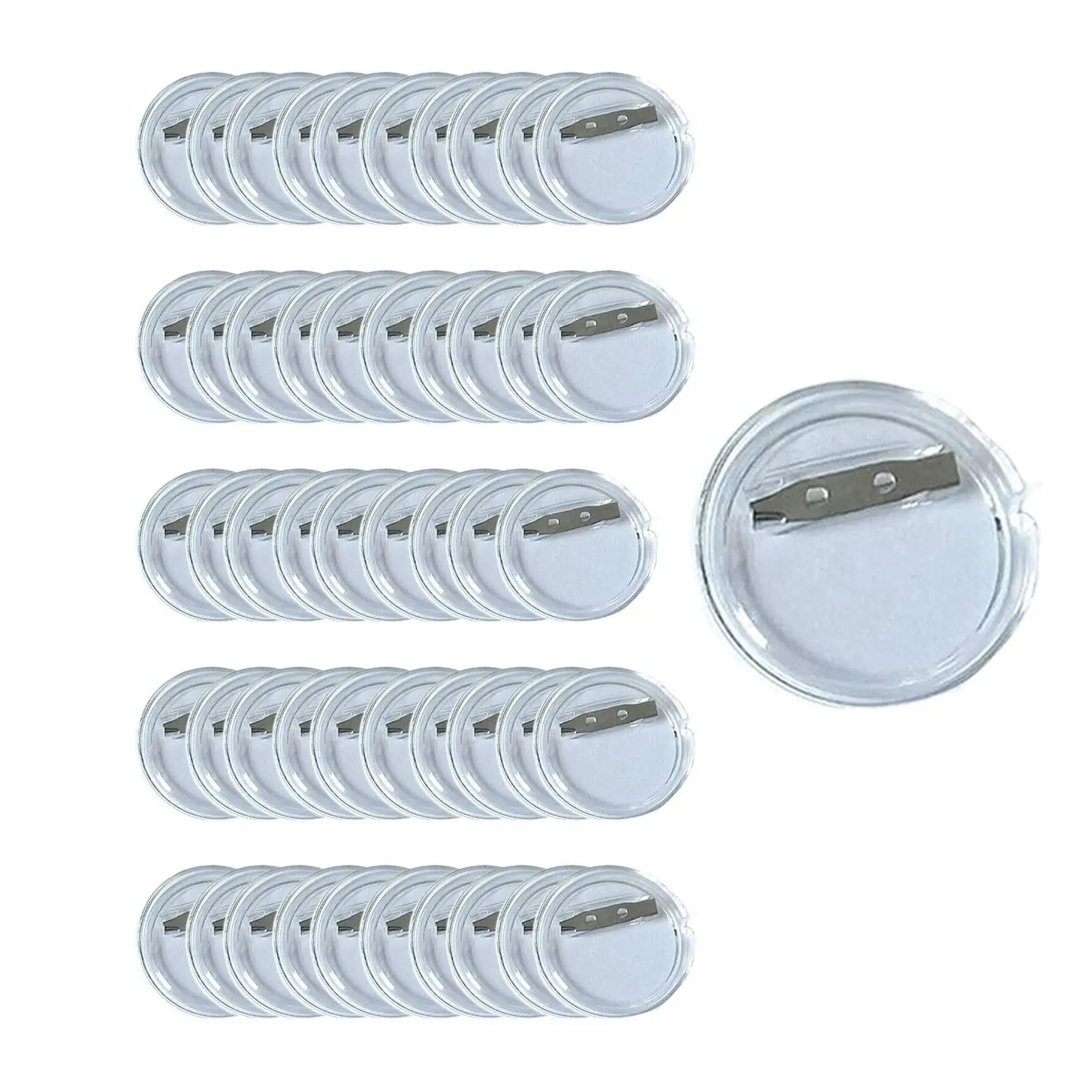 Set of 50 Button Pins Badge Jewelry Making Clear Button Badge for Crafts Lover Supplies
Set of 50 Button Pins Badge Jewelry Making Clear Button Badge for Crafts Lover Supplies