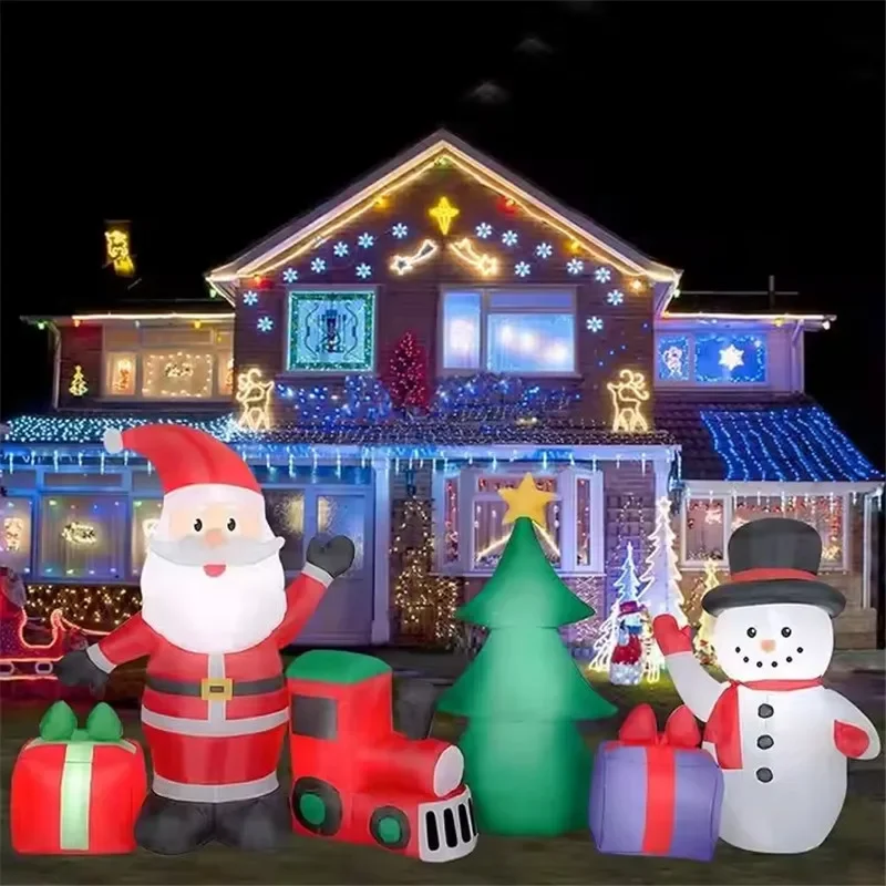 2.7M/8.9FT Christmas Decor Inflatable Model Santa Snowman Built-in LED Lights Xmas Party Indoor Outdoor Garden Props Ornament
2.7M/8.9FT Christmas Decor Inflatable Model Santa Snowman Built-in LED Lights Xmas Party Indoor Outdoor Garden Props Ornament