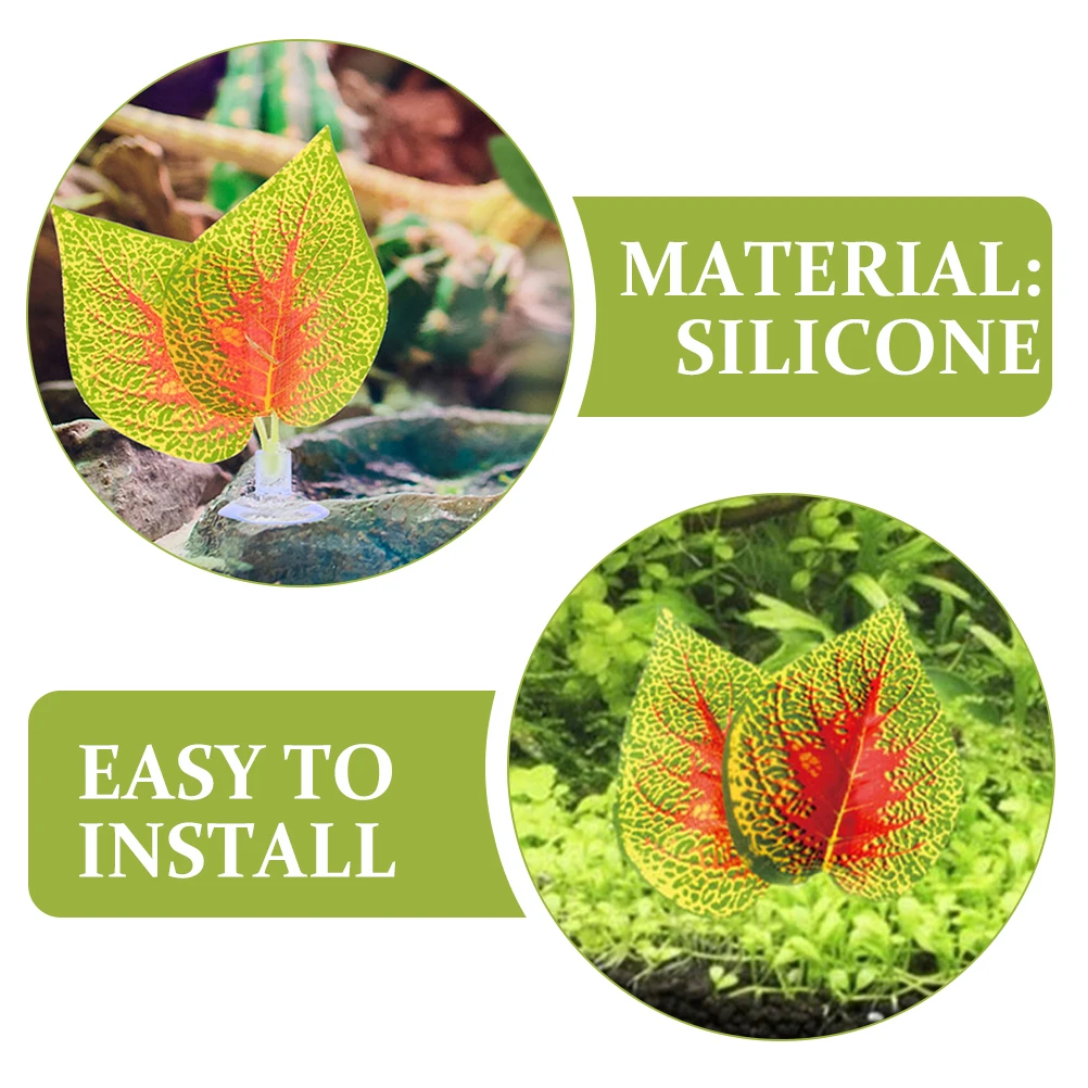 2 Pcs Aquarium Leaf Hammock Betta Fish Tank Accessories Decoration Resting Spawning Habitat Fake Plants Suction Cups
2 Pcs Aquarium Leaf Hammock Betta Fish Tank Accessories Decoration Resting Spawning Habitat Fake Plants Suction Cups
