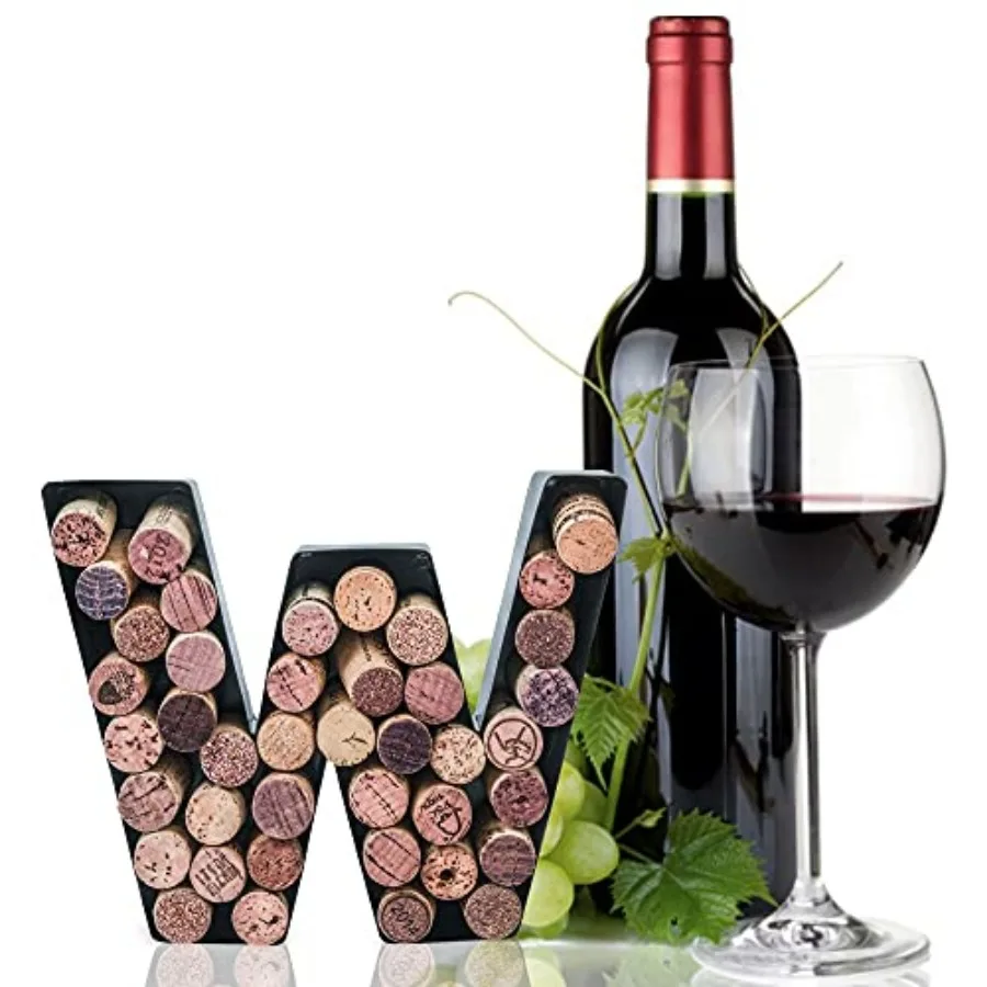Metal Letter Wine Cork Keepsake Saver and Holder Monogram w/Free Wall Mount Kit A-Z Letter W, Small
Metal Letter Wine Cork Keepsake Saver and Holder Monogram w/Free Wall Mount Kit A-Z Letter W, Small