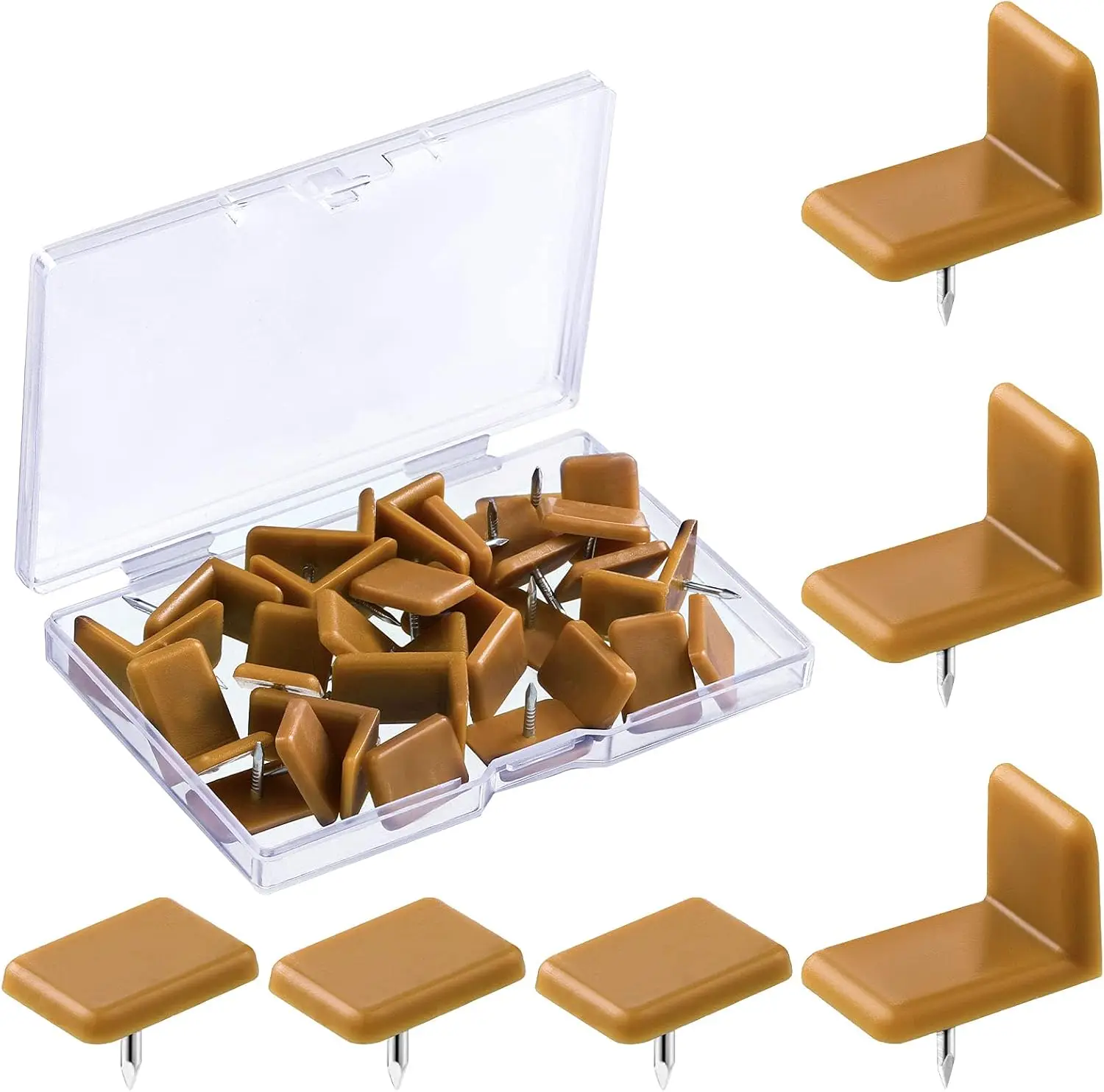 Plastic Drawer Glides and Slides Drawer Stoppers for Dresser Tack for Repairing Dressers, Square and L Shape(30 Pieces)
Plastic Drawer Glides and Slides Drawer Stoppers for Dresser Tack for Repairing Dressers, Square and L Shape(30 Pieces)