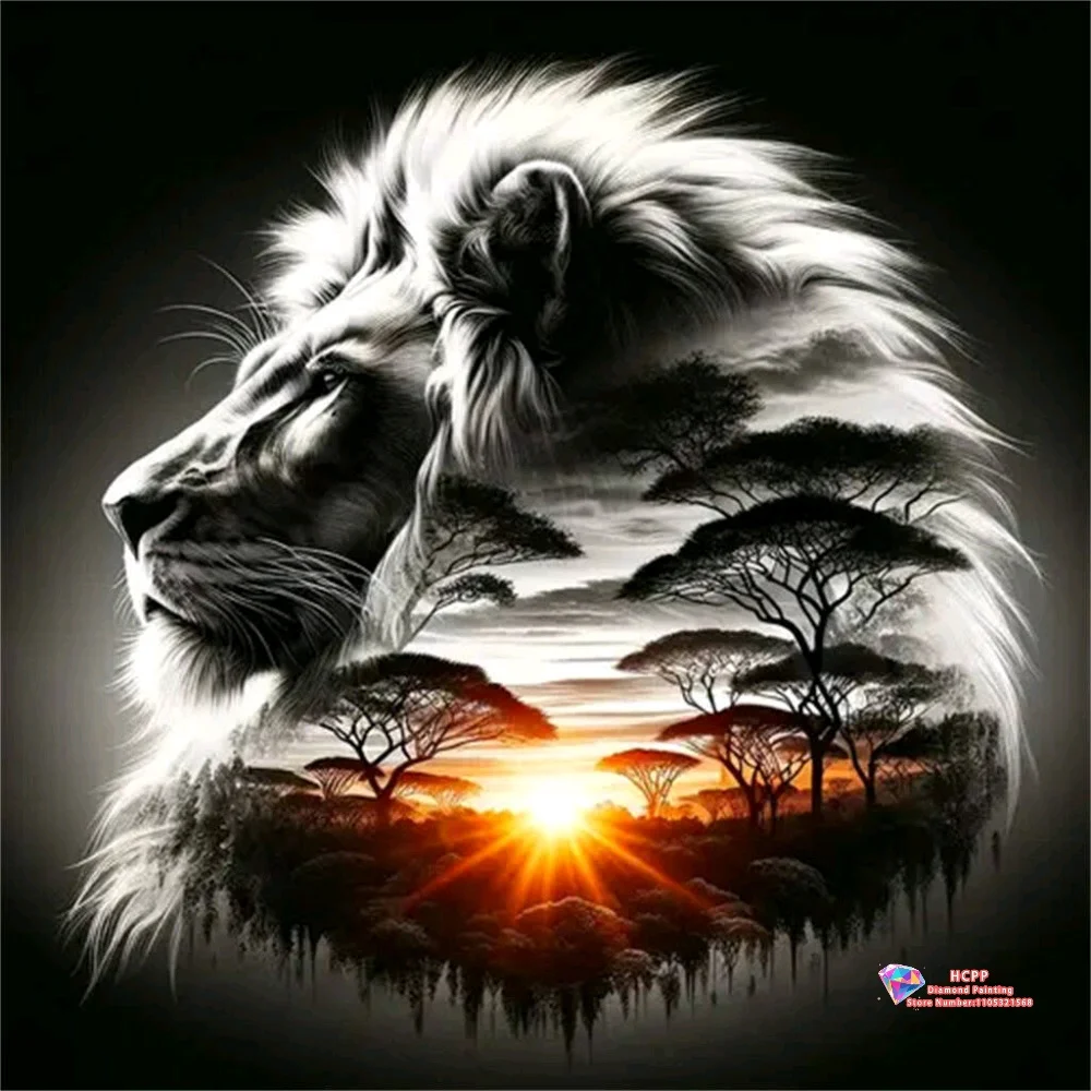 Animal Lion Sunrise Jungle Diamond Painting Kit 5D DIY Diamond Embroidery Cross Stitch Handmade Art Gift Crafts Home Decor
Animal Lion Sunrise Jungle Diamond Painting Kit 5D DIY Diamond Embroidery Cross Stitch Handmade Art Gift Crafts Home Decor