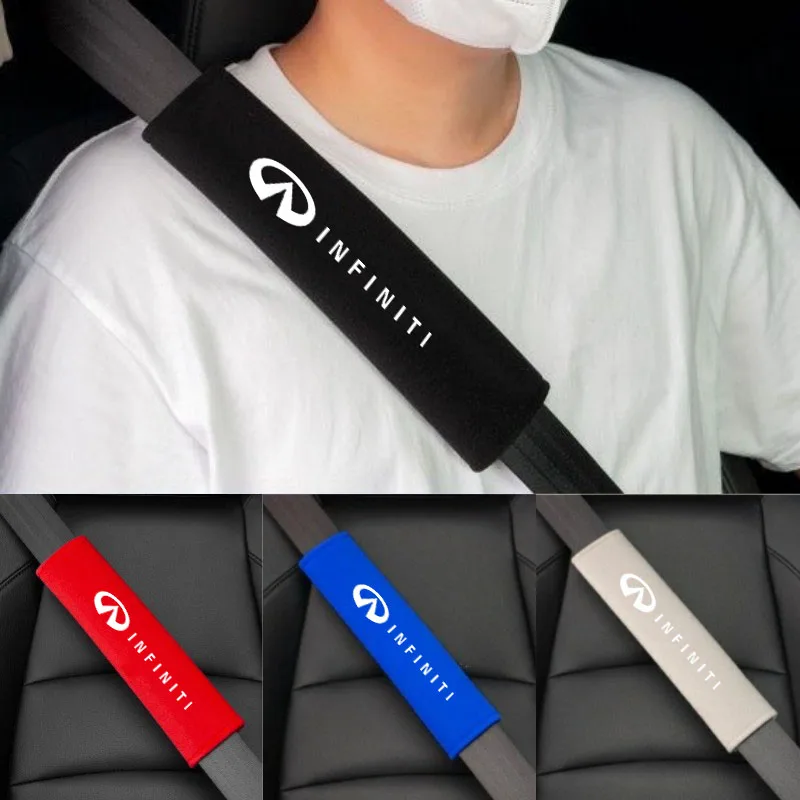 2pcs Cotton Car Seat Belt Safety Belt Shoulder Protector Cover For Infiniti Q50 FX35 Q30 G37 Q70 QX70 G35 Q60 QX50 Accessories
2pcs Cotton Car Seat Belt Safety Belt Shoulder Protector Cover For Infiniti Q50 FX35 Q30 G37 Q70 QX70 G35 Q60 QX50 Accessories