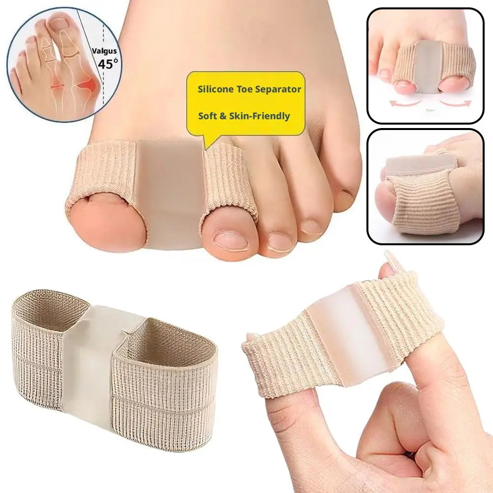 Valgus Thumb Corrector Unisex Outward-turning Comfortable Toe Divider Middle-aged Elderly Toe Overlap Corrector Foot Care Tools
Valgus Thumb Corrector Unisex Outward-turning Comfortable Toe Divider Middle-aged Elderly Toe Overlap Corrector Foot Care Tools