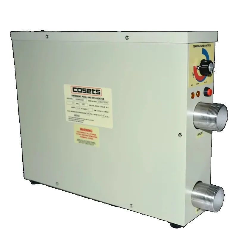 11KW/380V Electric Spa Hot Water Heater Cheap Swimming Pool Small Swimming Poool Heater Heat Pump Warm Pump
11KW/380V Electric Spa Hot Water Heater Cheap Swimming Pool Small Swimming Poool Heater Heat Pump Warm Pump