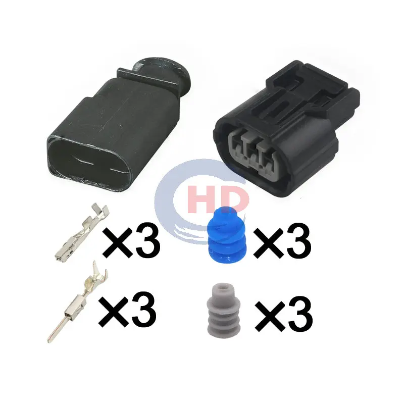 1-20 sets 3Pin Receptacle Connector Kit 6188-4739 6189-0887
1-20 sets 3Pin Receptacle Connector Kit 6188-4739 6189-0887
