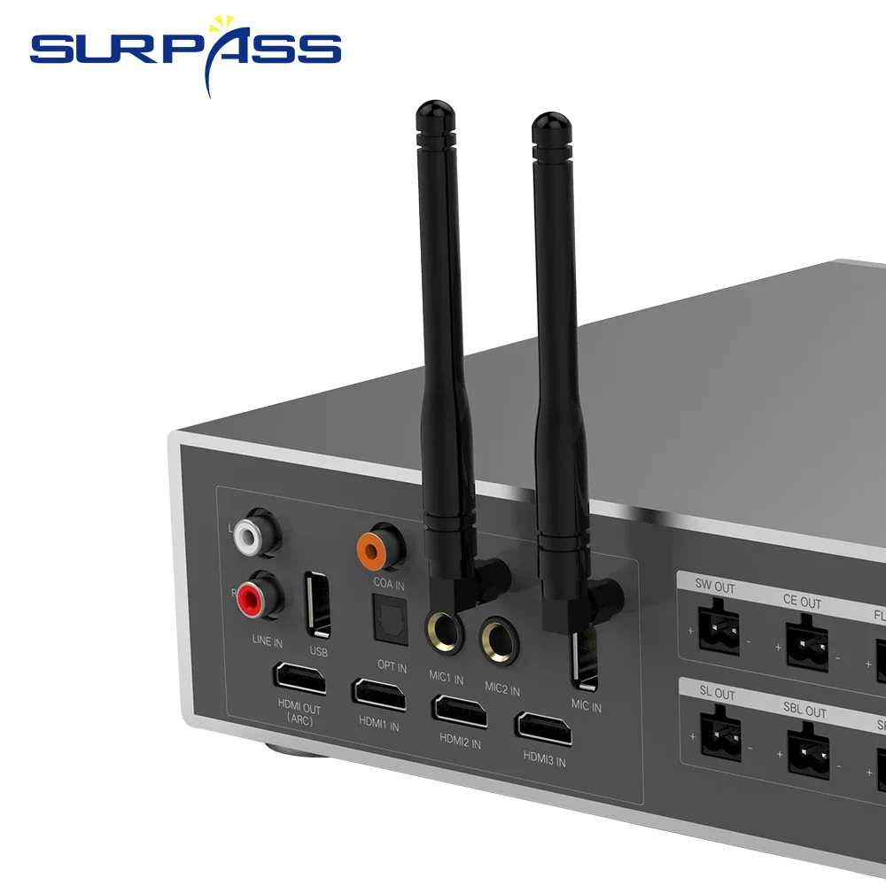 7.1 Home Theater System Professional 8 Channels Audio Active Power Amplifier
7.1 Home Theater System Professional 8 Channels Audio Active Power Amplifier