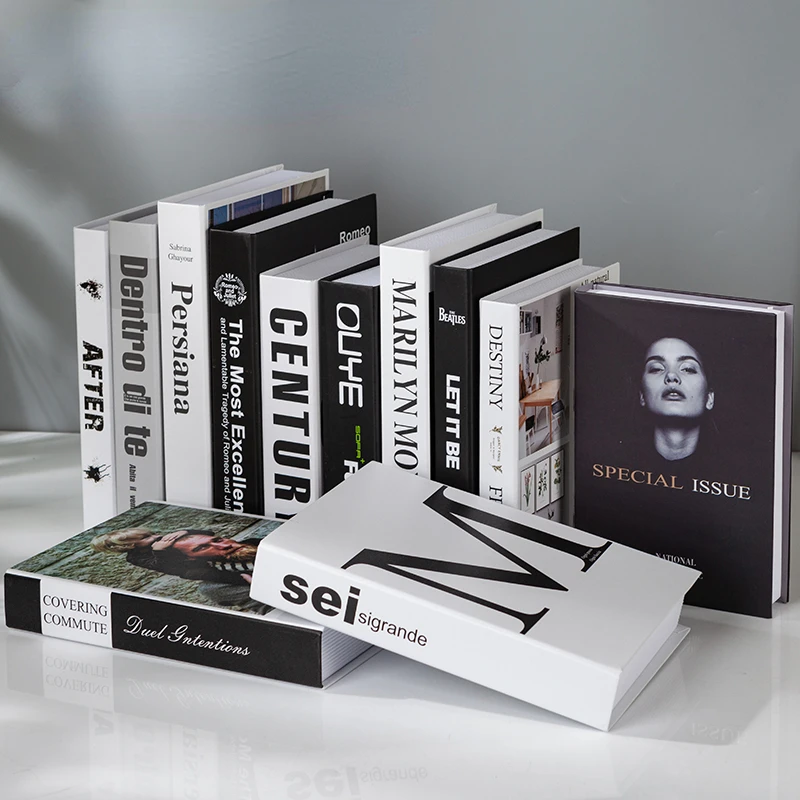Modern Simple Fake Book Decoration Simulation Light Luxury case Photo Prop Home Decor
Modern Simple Fake Book Decoration Simulation Light Luxury case Photo Prop Home Decor
