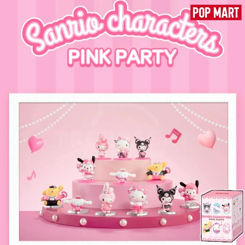 New POP MART X Sanrio Characters Pink Party Series Blind Box Hello Kitty Collectible Figure Cute Desk Decor Lovely Birthday Gift
New POP MART X Sanrio Characters Pink Party Series Blind Box Hello Kitty Collectible Figure Cute Desk Decor Lovely Birthday Gift