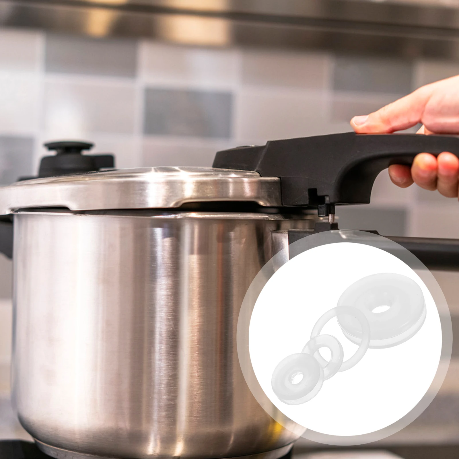 4pcs Electric Pressure Cooker Accessories 4L/5L/6L Pot Float Valves Sealing Rings Rubber Gasket High Temperature Acid Resistant
4pcs Electric Pressure Cooker Accessories 4L/5L/6L Pot Float Valves Sealing Rings Rubber Gasket High Temperature Acid Resistant