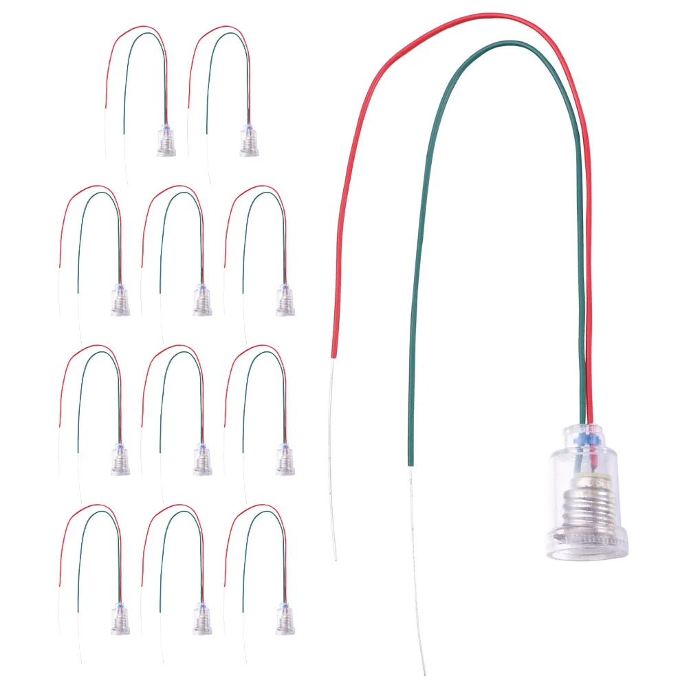 12pcs Lamp Holder Fixtures Bulb Wire Screw Fitting Socket Plug Base Light Brass Plastic Compatibility Conductivity Safety
12pcs Lamp Holder Fixtures Bulb Wire Screw Fitting Socket Plug Base Light Brass Plastic Compatibility Conductivity Safety