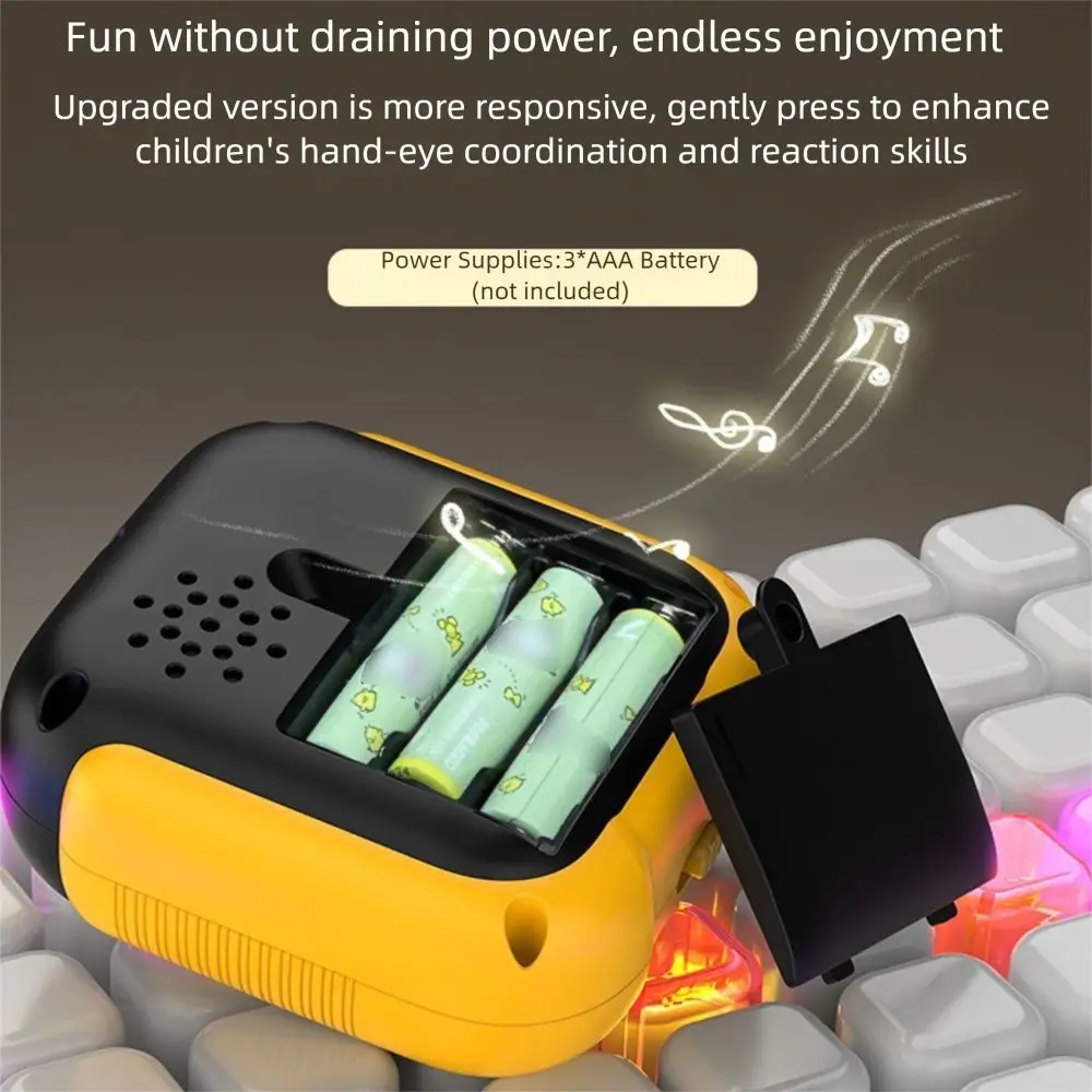 Электронная игра TIC-TAC-TOE для тренировки памяти 6-в-1, настольная игра-головоломка Монтессори, упражнения на мышление со звуком и светом
Электронная игра TIC-TAC-TOE для тренировки памяти 6-в-1, настольная игра-головоломка Монтессори, упражнения на мышление со звуком и светом