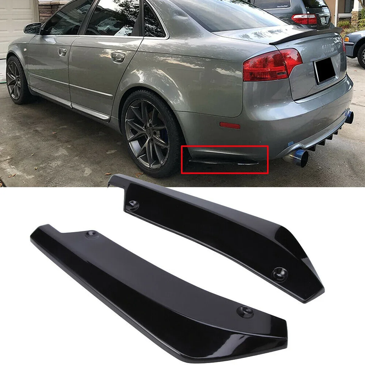 40cm Rear Bumper Lip Diffuser Splitter Canard Spoiler for Audi A3 B6 B8 B5 B9 A6 C5 C6 C7 A5 Q5 Q7 8P 8V 8L Car Accessories
40cm Rear Bumper Lip Diffuser Splitter Canard Spoiler for Audi A3 B6 B8 B5 B9 A6 C5 C6 C7 A5 Q5 Q7 8P 8V 8L Car Accessories