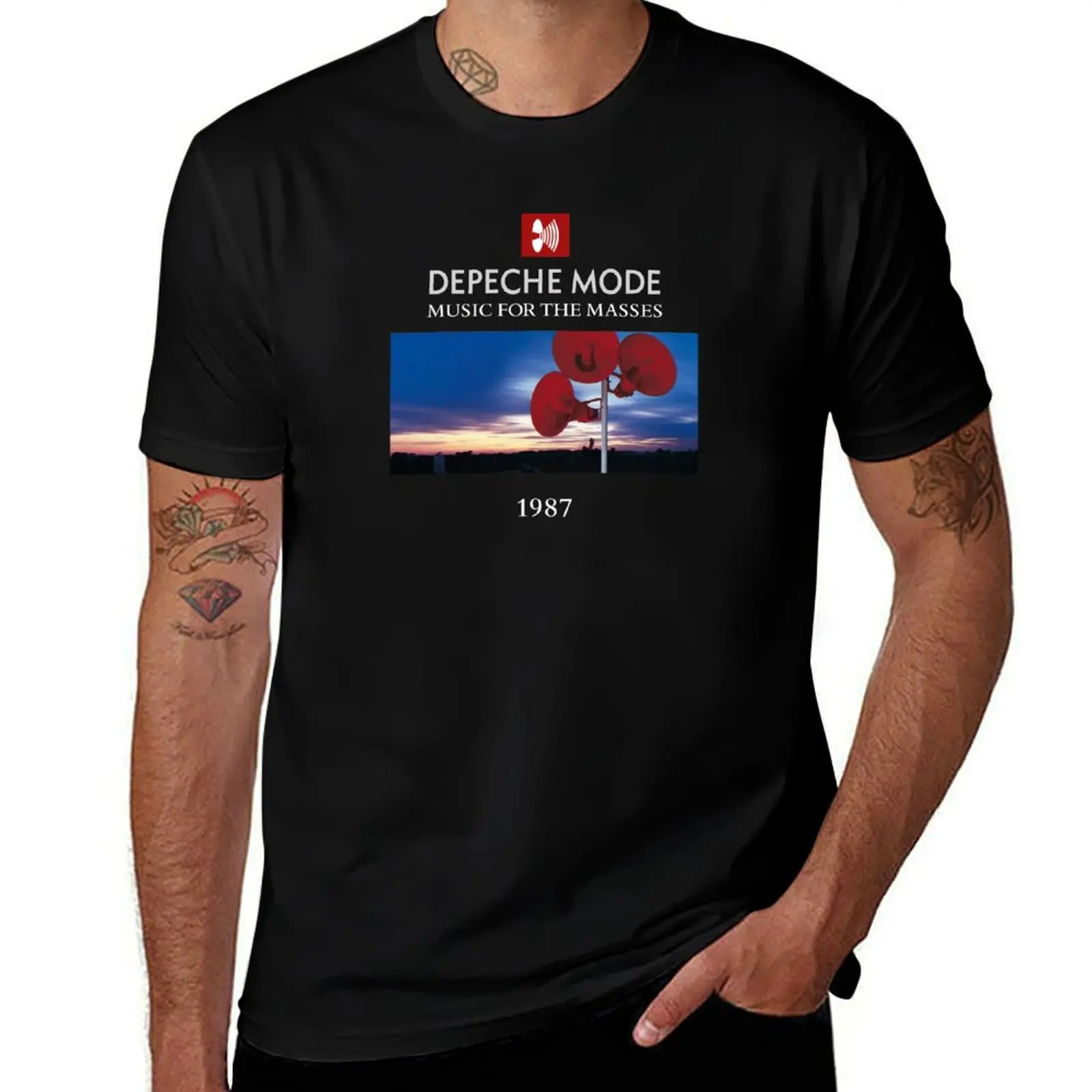 Depeche Mode Music For the Masses T-Shirt Gym Exercise Short Sleeve T-Shirt
Depeche Mode Music For the Masses T-Shirt Gym Exercise Short Sleeve T-Shirt