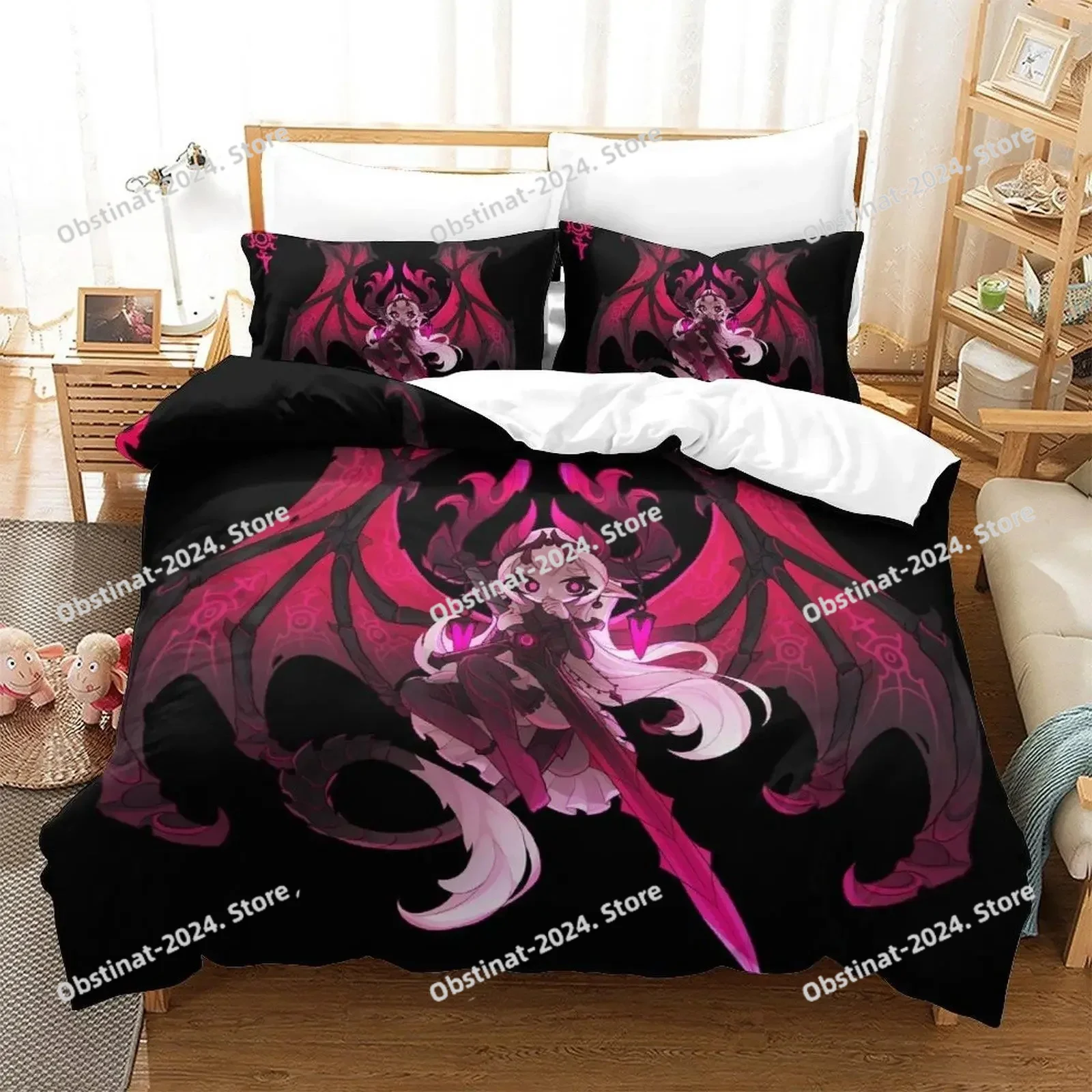 Soulfire Demons Bedding Set Printed Duvet Cover Sheet Pillowcase Bed Soft Quilt Cover Full Queen King Size Anime bed sheet set
Soulfire Demons Bedding Set Printed Duvet Cover Sheet Pillowcase Bed Soft Quilt Cover Full Queen King Size Anime bed sheet set