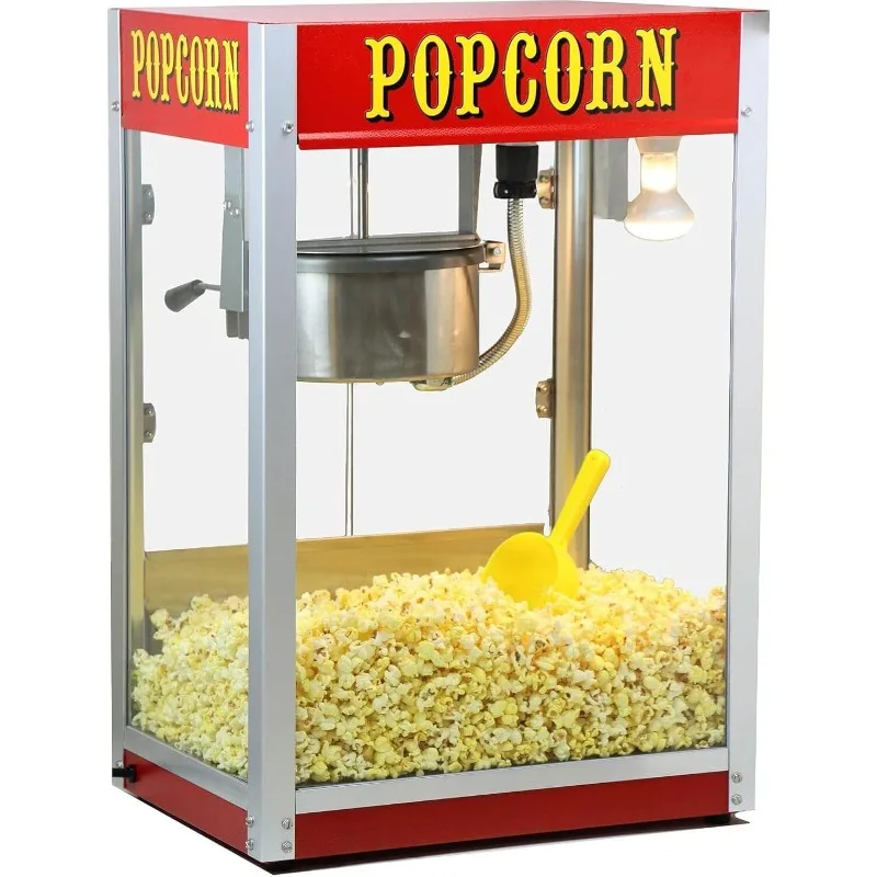 Charm Popcorn Machine for Professional Concessionaires Requiring Commercial Quality High Output Popcorn Equipment Red/8 Ounce
Charm Popcorn Machine for Professional Concessionaires Requiring Commercial Quality High Output Popcorn Equipment Red/8 Ounce