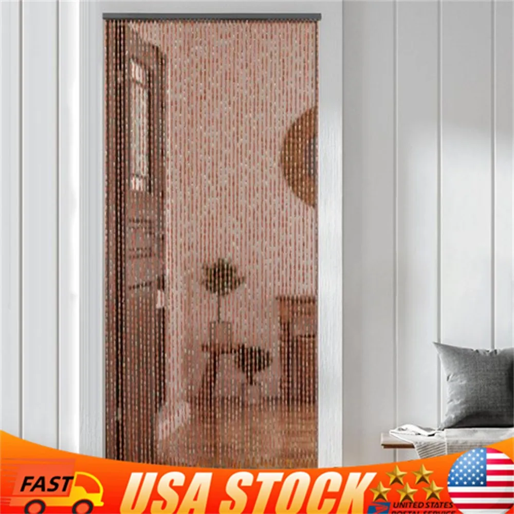 High-Quality Bamboo Beaded Curtain Door Hanging Tassels Fringe 78.74x35.43in Coffee Color Vintage Style
High-Quality Bamboo Beaded Curtain Door Hanging Tassels Fringe 78.74x35.43in Coffee Color Vintage Style